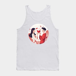 Discover True Romance: Art, Creativity and Connections for Valentine's Day and Lovers' Day Tank Top